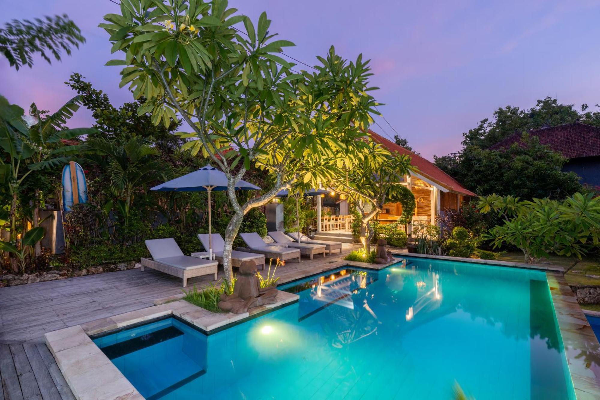 Le Biu Garden View Hotel Nusa Lembongan  Bagian luar foto