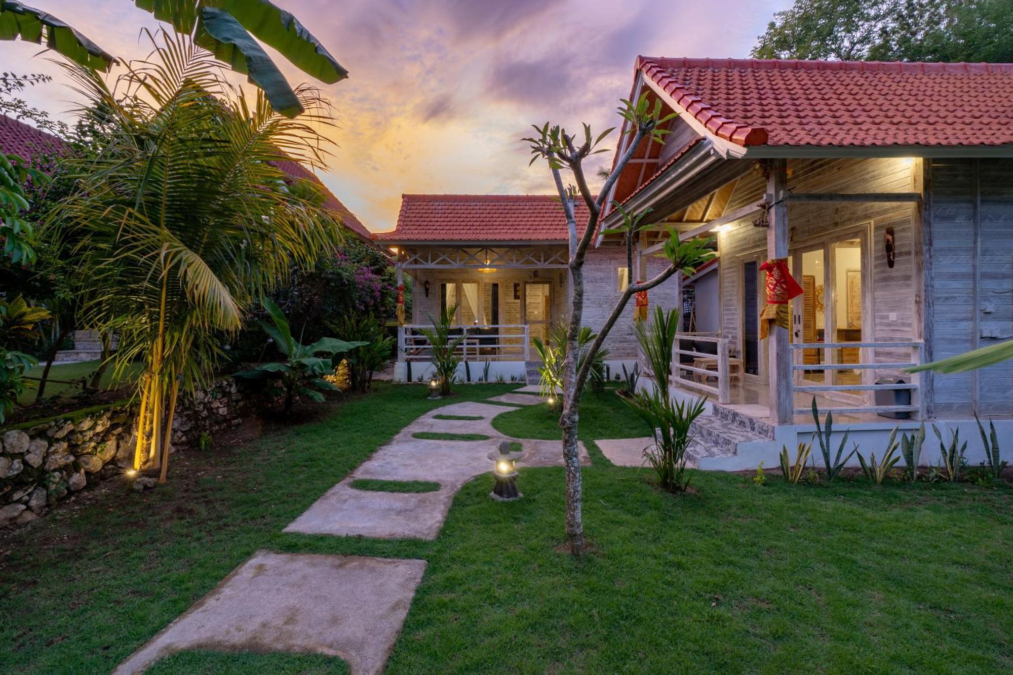 Le Biu Garden View Hotel Nusa Lembongan  Bagian luar foto