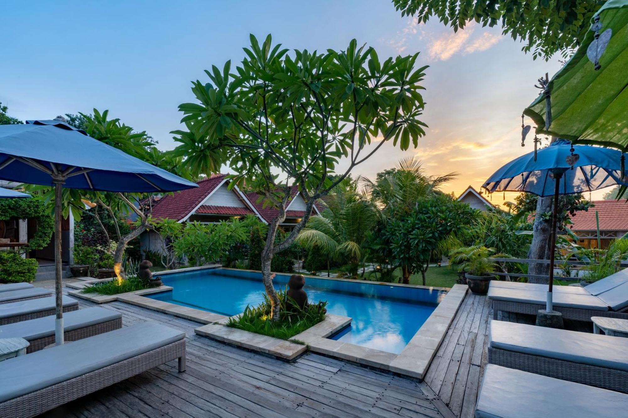Le Biu Garden View Hotel Nusa Lembongan  Bagian luar foto