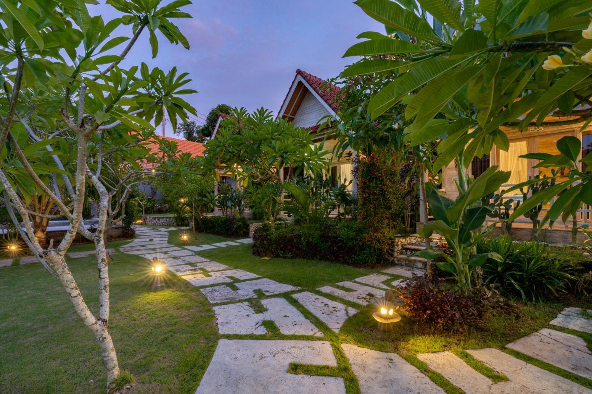 Le Biu Garden View Hotel Nusa Lembongan  Bagian luar foto