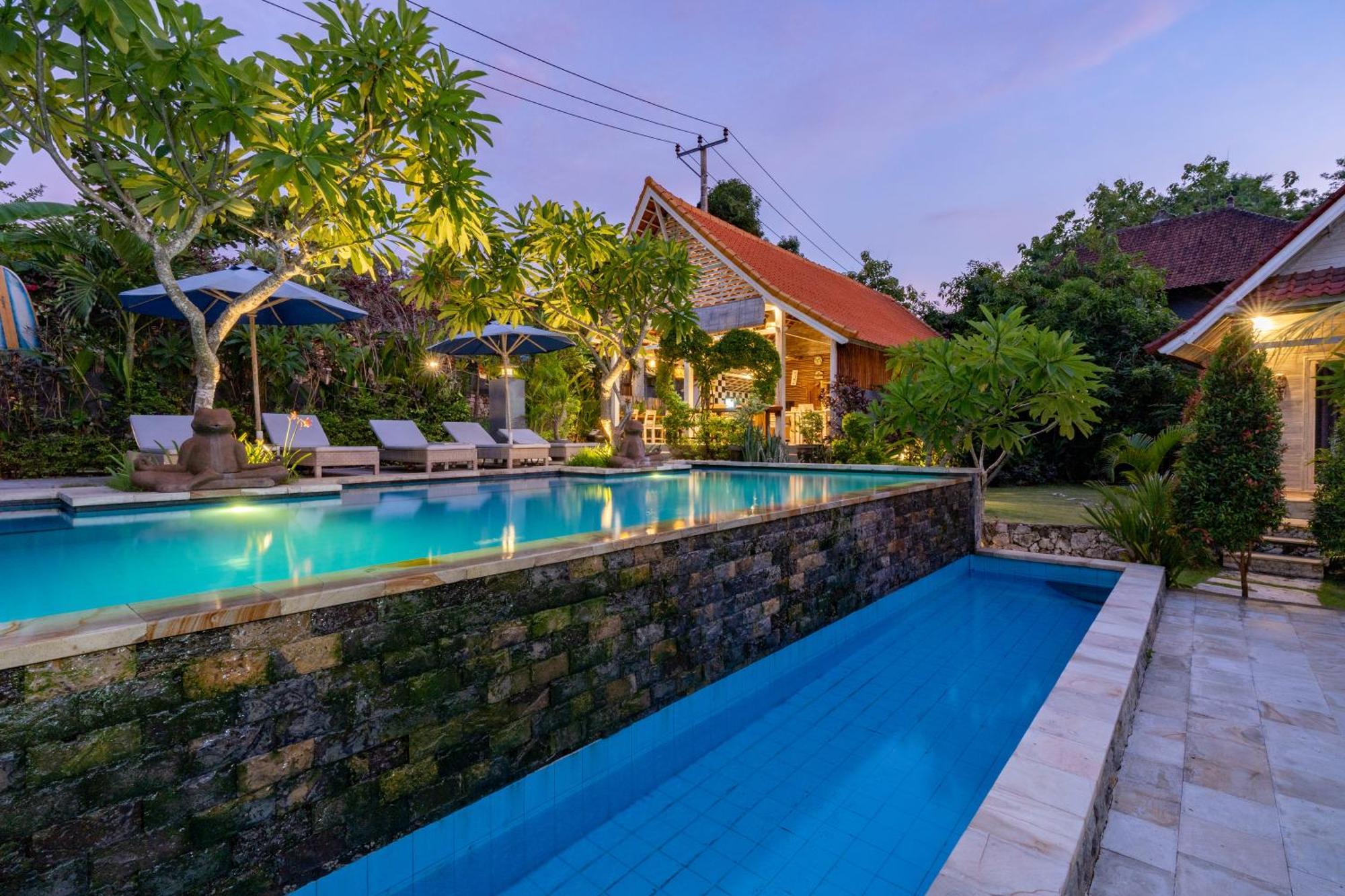 Le Biu Garden View Hotel Nusa Lembongan  Bagian luar foto