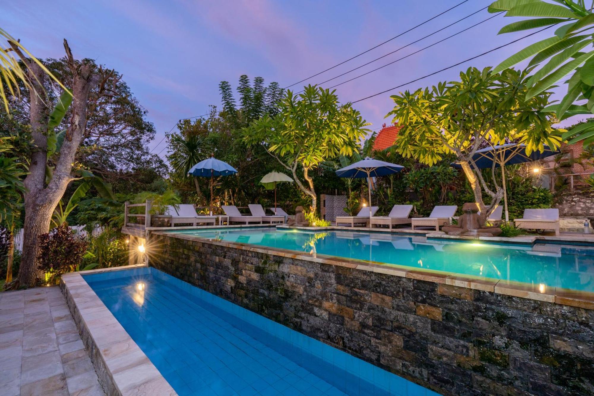 Le Biu Garden View Hotel Nusa Lembongan  Bagian luar foto