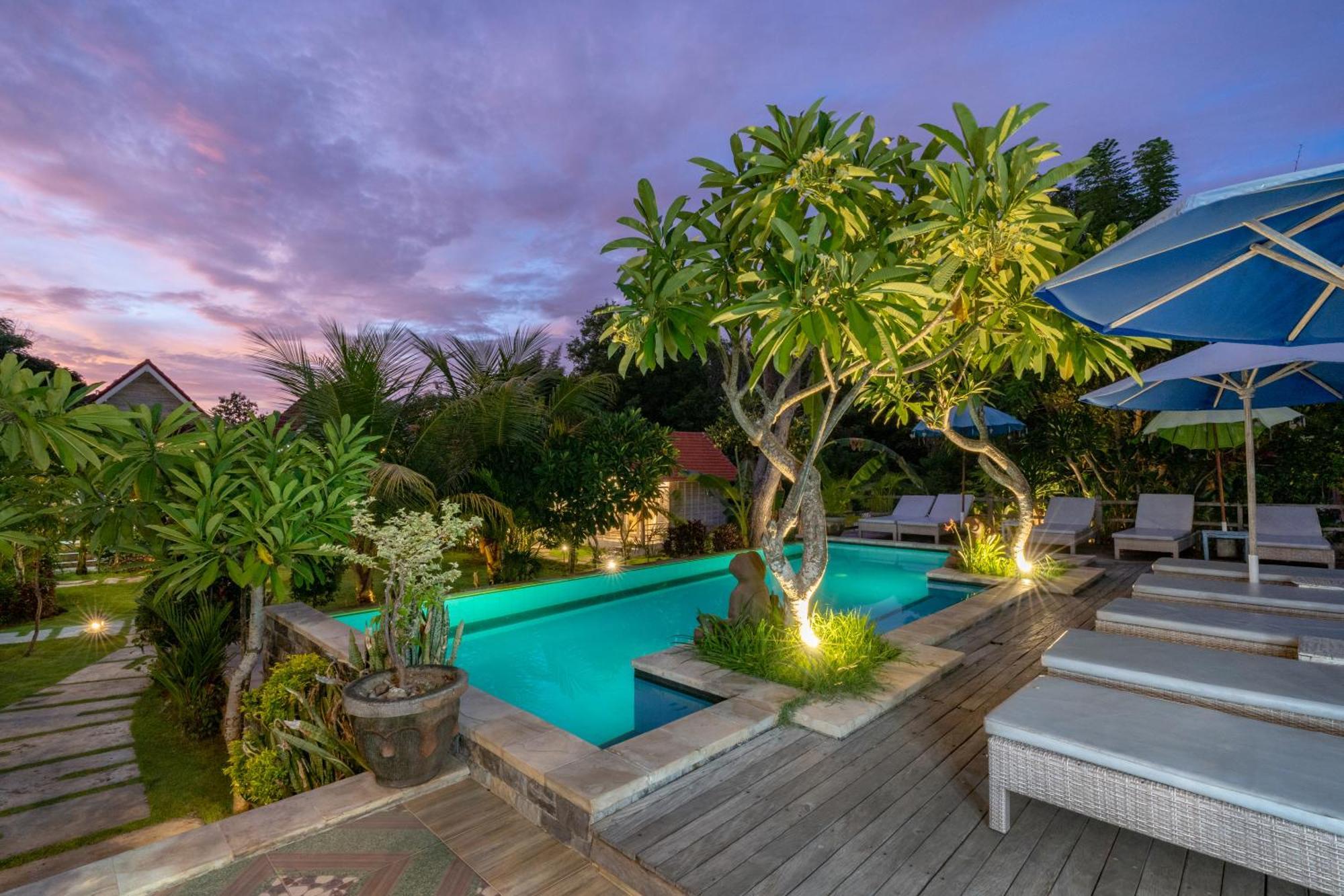 Le Biu Garden View Hotel Nusa Lembongan  Bagian luar foto