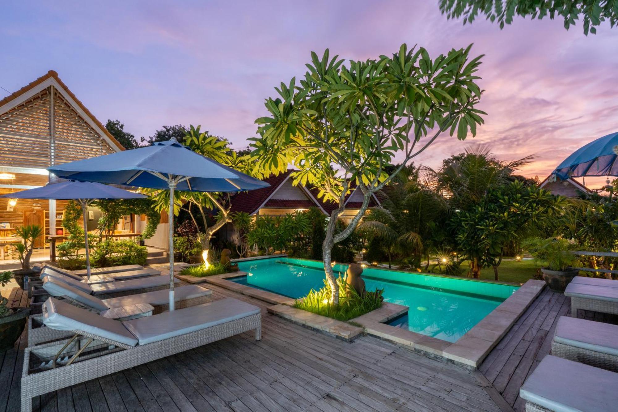 Le Biu Garden View Hotel Nusa Lembongan  Bagian luar foto